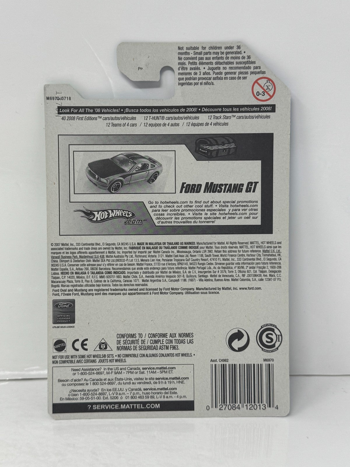 Hot Wheels Treasure Hunt 2005 Ford Mustang GT 1:64 Diecast