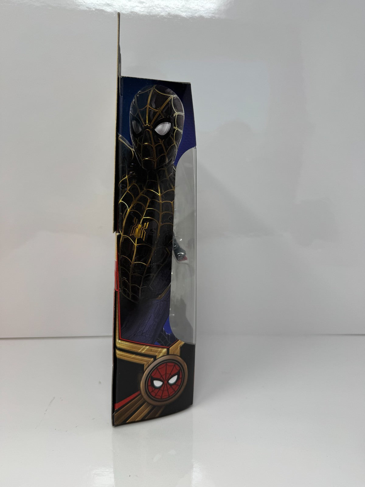 Marvel Legends Spider-Man No Way Home Black Gold Suit Action Figure NO BAF PIECE