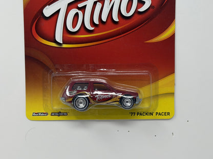 Hot Wheels General Mills Totino's 1977 Packin' Pacer 1:64 Diecast Real Riders