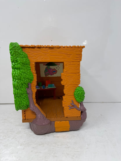 Simpsons World of Springfield Barts Treehouse Kamp Krusty Bart Playmates Playset