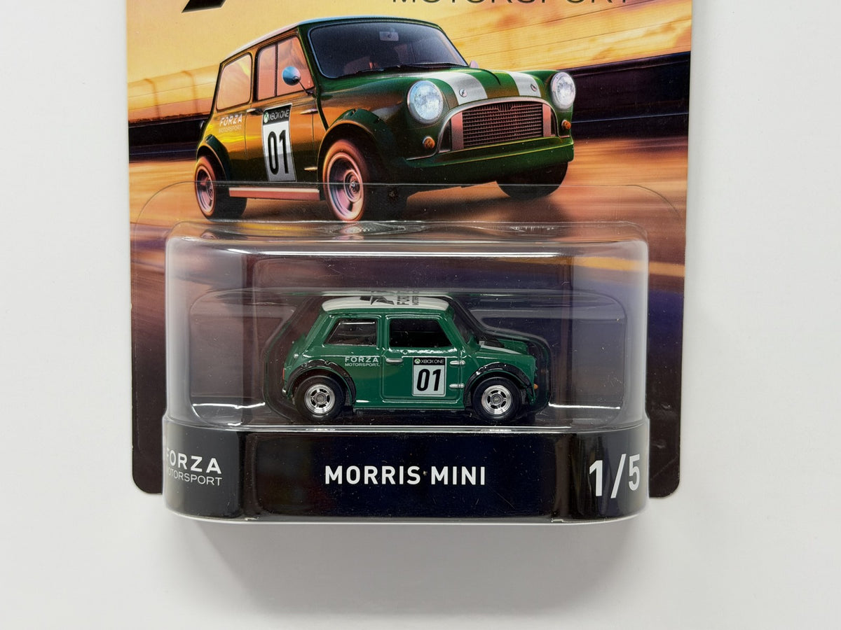 Hot Wheels Retro Entertainment Forza Morris Mini 1:64 Diecast Green