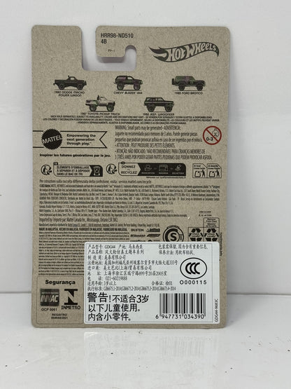 Hot Wheels Tubular Trucks 1987 Toyota Pickup Truck 1:64 Diecast