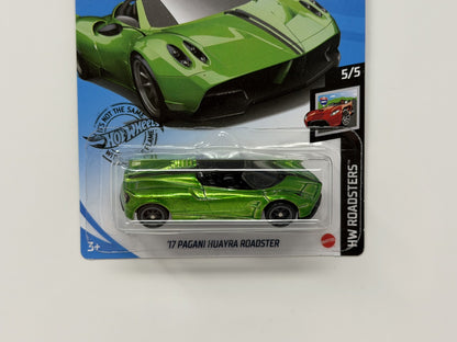 Hot Wheels Super Treasure Hunt 2017 Pagani Huayra Roadster 1:64 Diecast STH