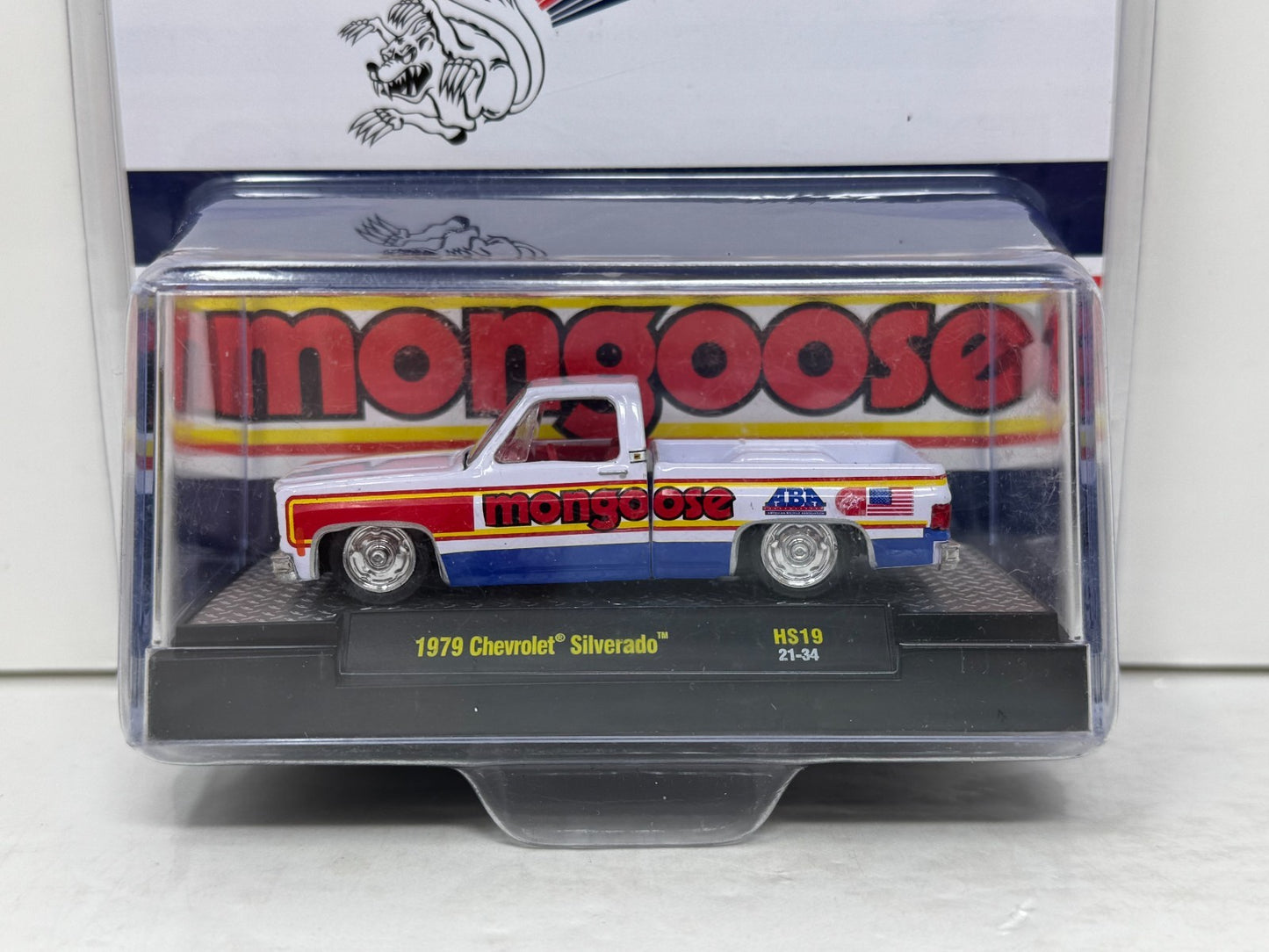 M2 Machines Mongoose Factory Team 1979 Chevrolet Silverado 1:64 Diecast