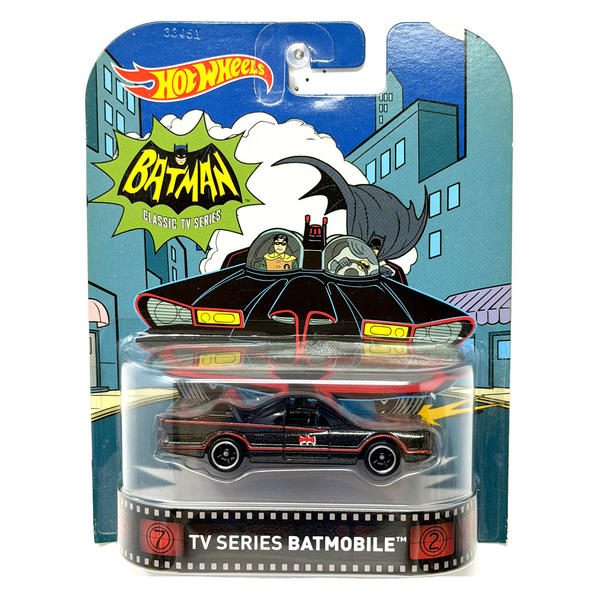 Hot Wheels Retro Entertainment Batman TV Series Batmobile 1:64 Diecast Black