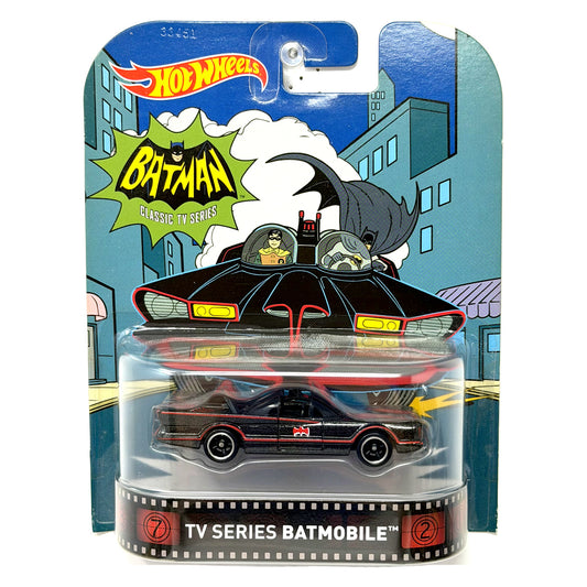 Hot Wheels Retro Entertainment Batman TV Series Batmobile 1:64 Diecast Black