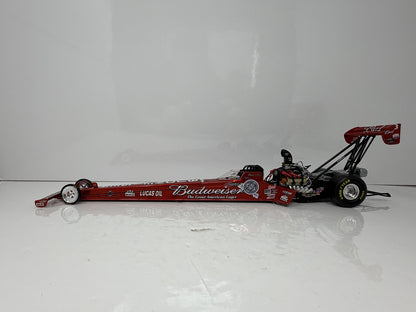 Action NHRA Bernstein Budweiser Top Fuel Dragster 1:24 Diecast Liquid Color