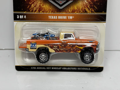 Hot Wheels 2017 Collectors Nationals Texas Drive 'Em 1:64 Diecast