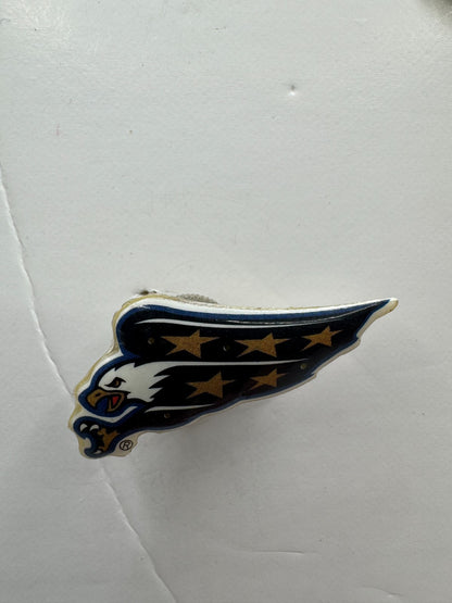 Washington Capitals Screaming Eagle Logo NHL Hockey Lapel Pin V2