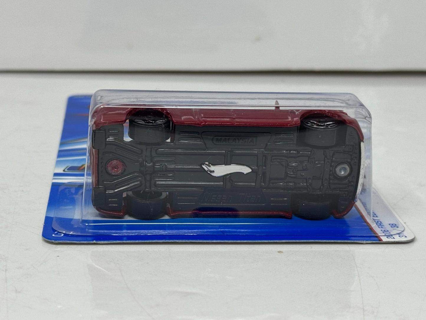 Hot Wheels 2006 First Editions Nissan Titan 1:64 Diecast Red