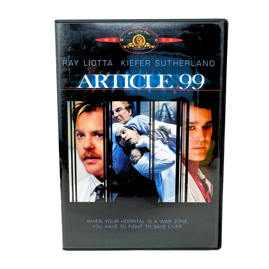 Article 99 (DVD) Drama Good Condition!!!