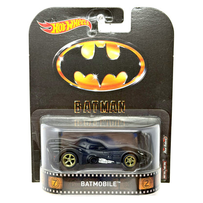 Hot Wheels Retro Entertainment Batman 1989 Batmobile 1:64 Diecast Black