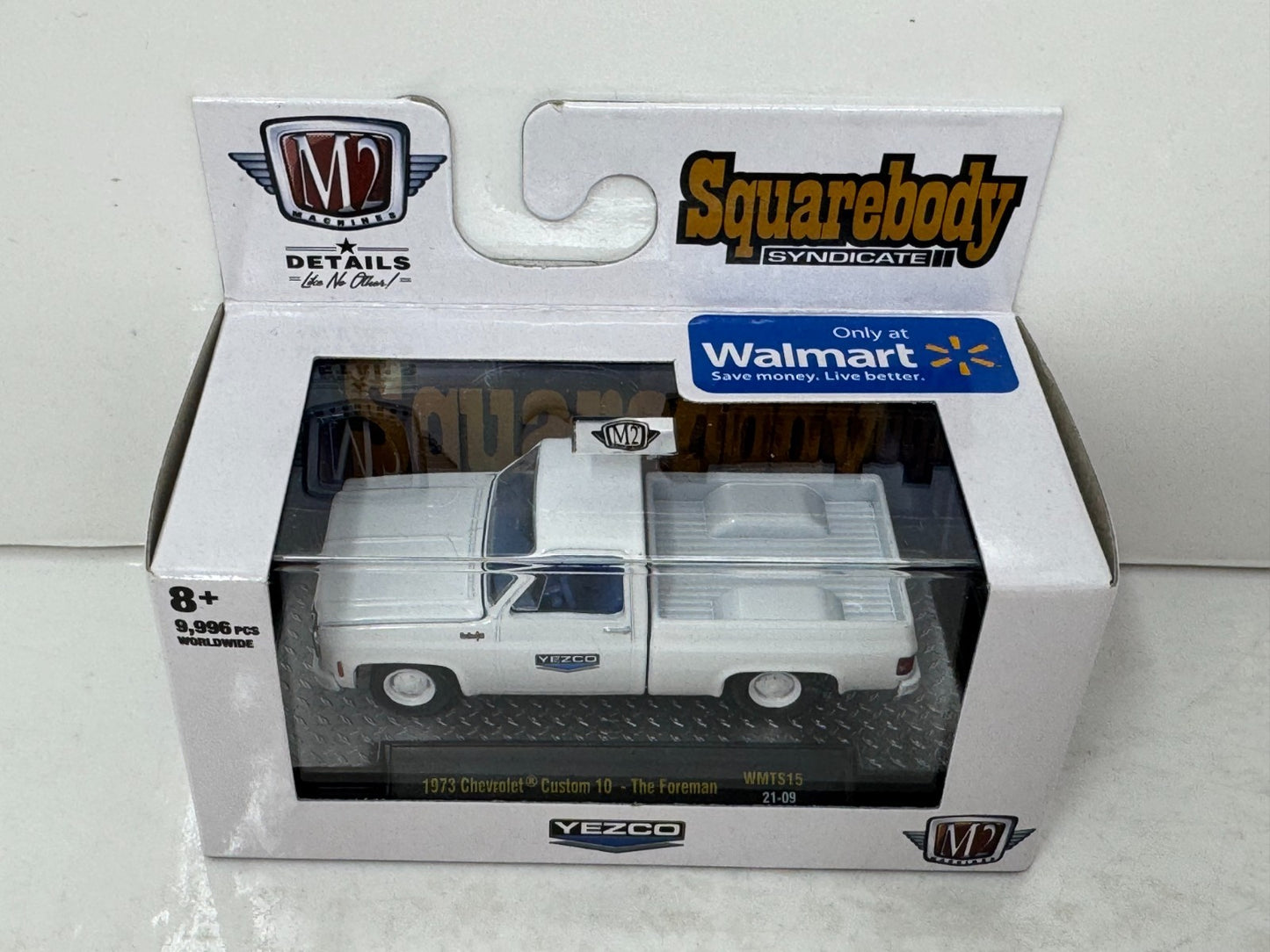 M2 Machines Squarebody Syndicate 1973 Chevrolet C10 - The Foreman 1:64 Diecast