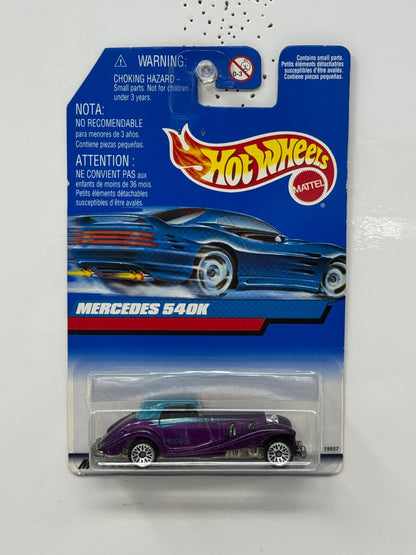 Hot Wheels Mercedes 540K 1:64 Diecast 1:64 Diecast Purple