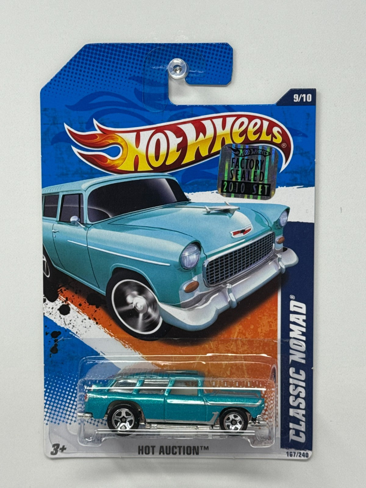 Hot Wheels Hot Auction Classic Chevy Nomad 1:64 Diecast Factory Sealed