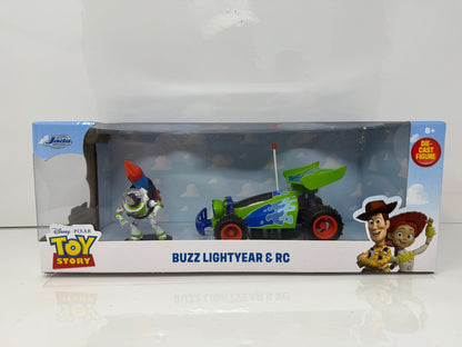 Jada Toy Story Buzz Lightyear & RC w/ Diecast Figure 1:24 Diecast
