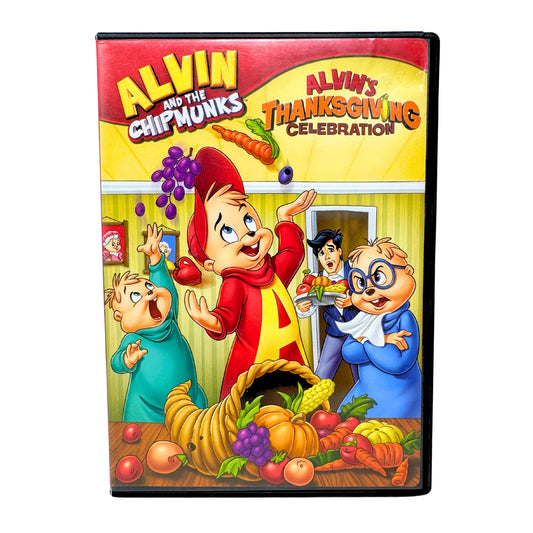Alvin & The Chipmunks: Alvin's Thanksgiving (DVD) Kids Cartoon Good Condition!!!