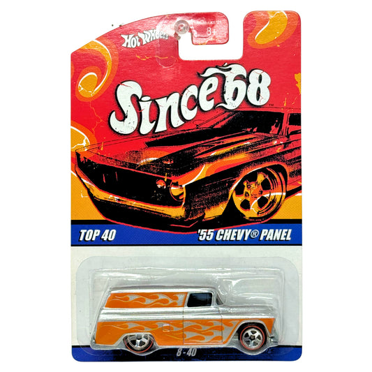 Hot Wheels Since '68 Top 40 1955 Chevy Panel Van 1:64 Diecast