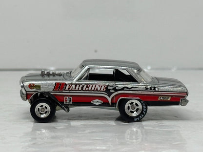 Hot Wheels Drag Strip Demons 1963 Chevy Nova Gasser AWB Snake Eyes 1:64 Diecast