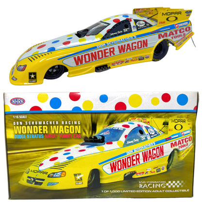 Milestone Johnny Gray NHRA Wonder Wagon Dodge Stratus Funny Car 1:16 Scale