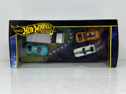Hot Wheels Premium Greddy 4-Pack Collector Diorama Set 1:64 Diecast