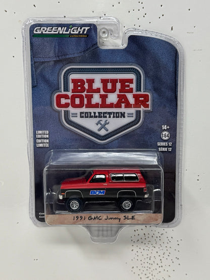 Greenlight Blue Collar 1991 GMC Jimmy SLE 1:64 Diecast
