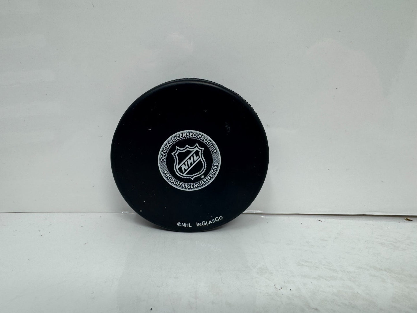 Rick DiPietro New York Islanders Signed NHL Autograph Puck Silver Auto