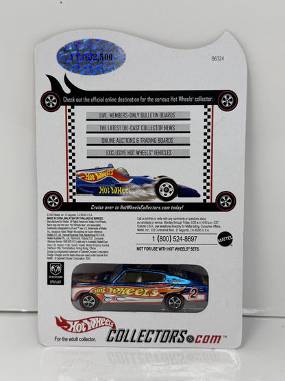 Hot Wheels Ed Watts Race Team 1967 Dodge Charger 1:64 Diecast 1136/2500