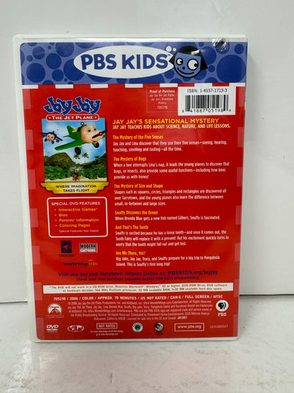 Jay Jay The Jet Plane: Adventures In Learning (DVD) Kids Cartoon Good Condition!