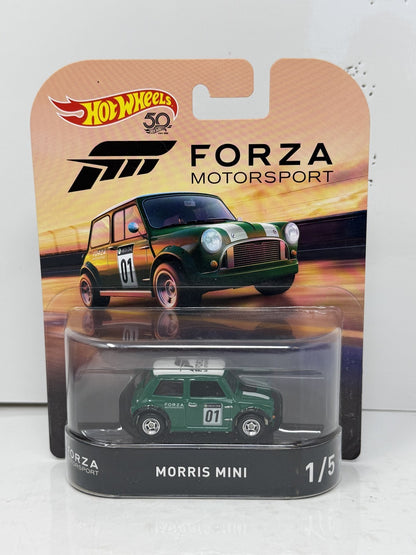 Hot Wheels Retro Entertainment Forza Motorsport Morris Mini 1:64 Diecast