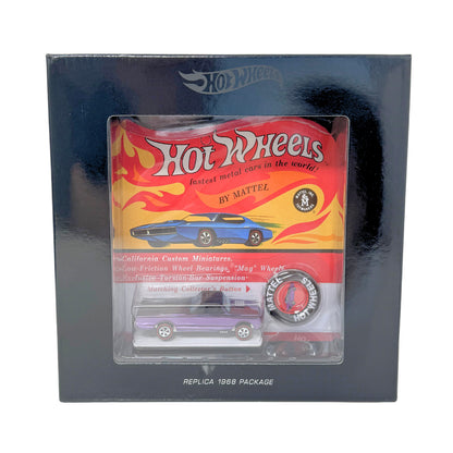 Hot Wheels Replica 1968 Package Custom Fleetside 1:64 Diecast