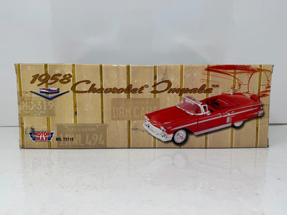 Motormax 1958 Chevrolet Impala Sierra Gold Metallic 1:18 Diecast