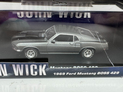 Greenlight Hollywood John Wick 1969 Ford Mustang Boss 429 1:43 Diecast