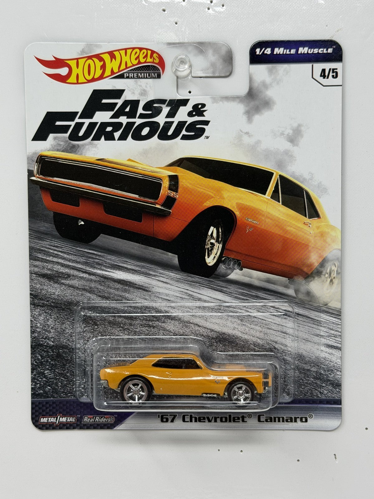 Hot Wheels Premium Fast & Furious 1967 Chevrolet Camaro 1:64 Diecast