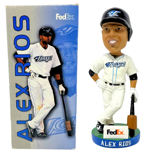 FedEx MLB Toronto Blue Jays Alex Rios Bobblehead Figure