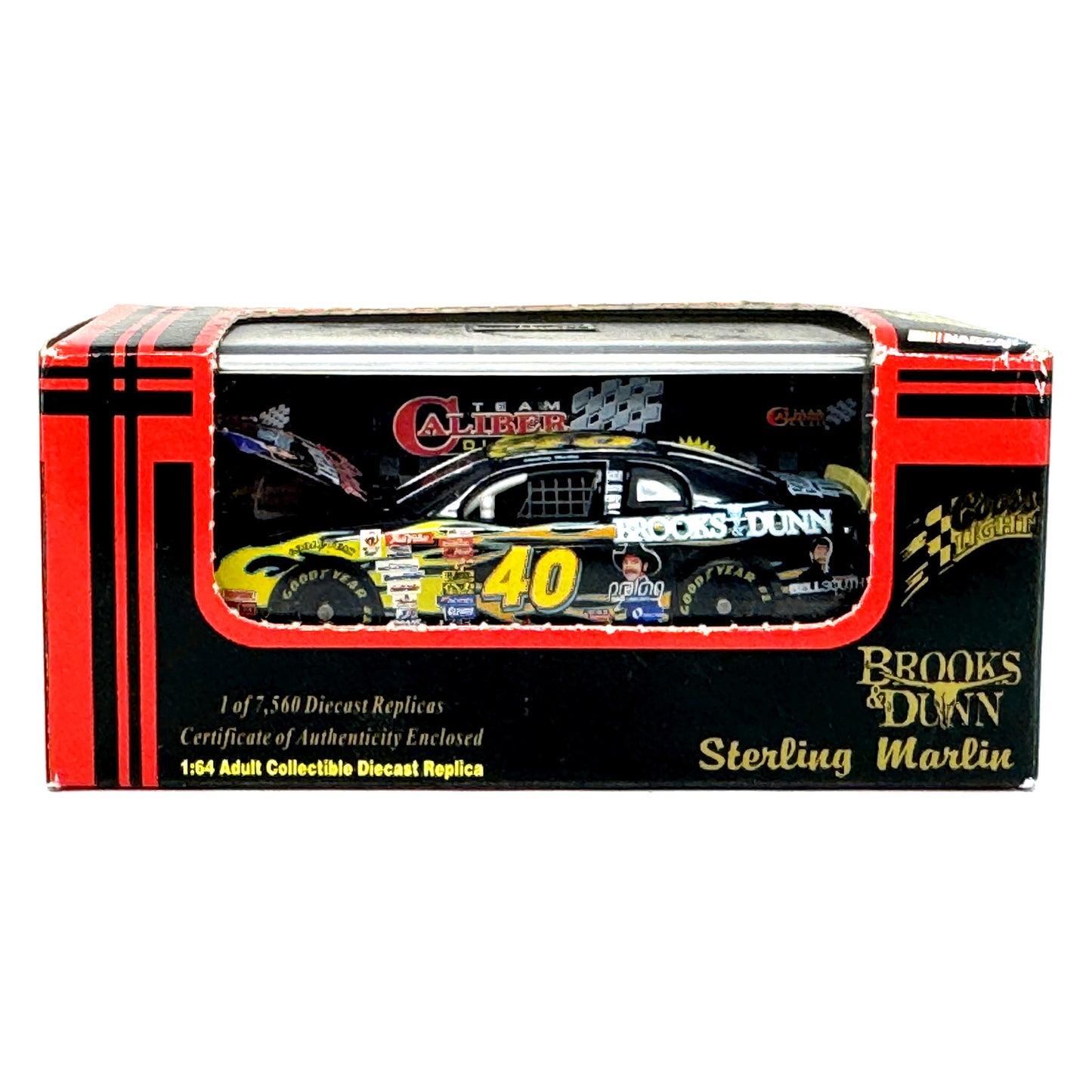 Team Caliber NASCAR Sterling Marlin #40 Brooks & Dunn Monte Carlo 1:64 Diecast