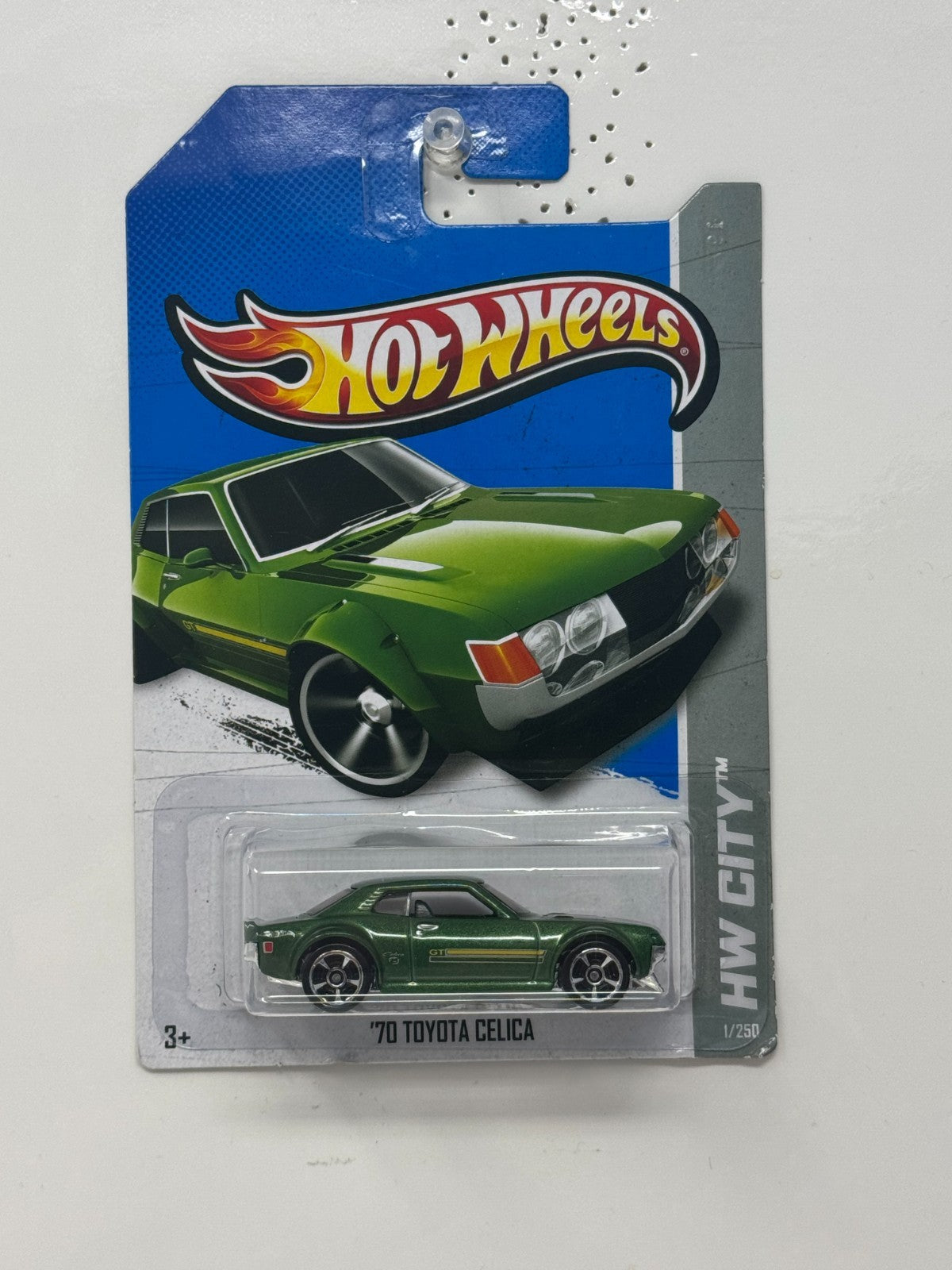 Hot Wheels HW City 1970 Toyota Celica 1:64 Diecast Green