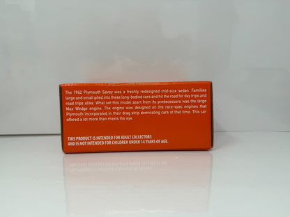 Matchbox Collectors 1962 Plymouth Savoy 1:64 Diecast Mattel Creations