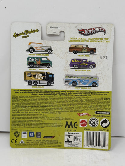 Hot Wheels Yogi Bear 1964 GMC Panel 1:64 Diecast Real Riders