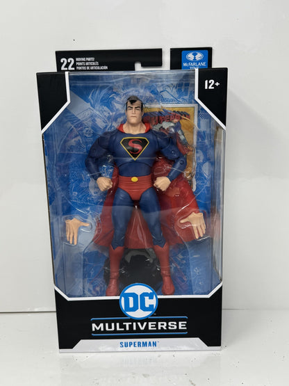 McFarlane DC Multiverse Superman Classic Animation 1940 Action Figure