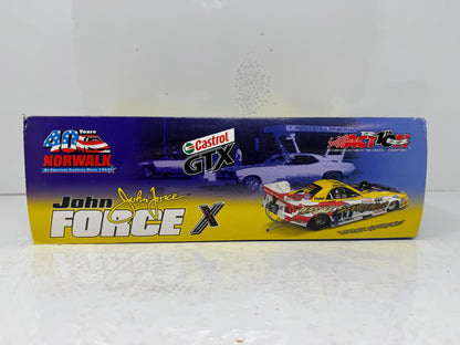 Action NHRA John Force 40th Anniv. Norwalk Raceway Park Castrol GTX 1:24 Diecast