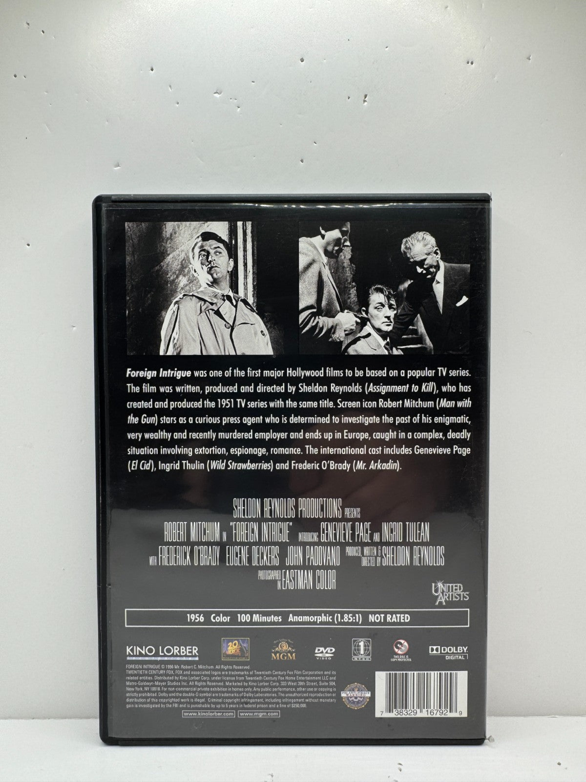 Foreign Intrigue (DVD) Thriller Kino Lorber