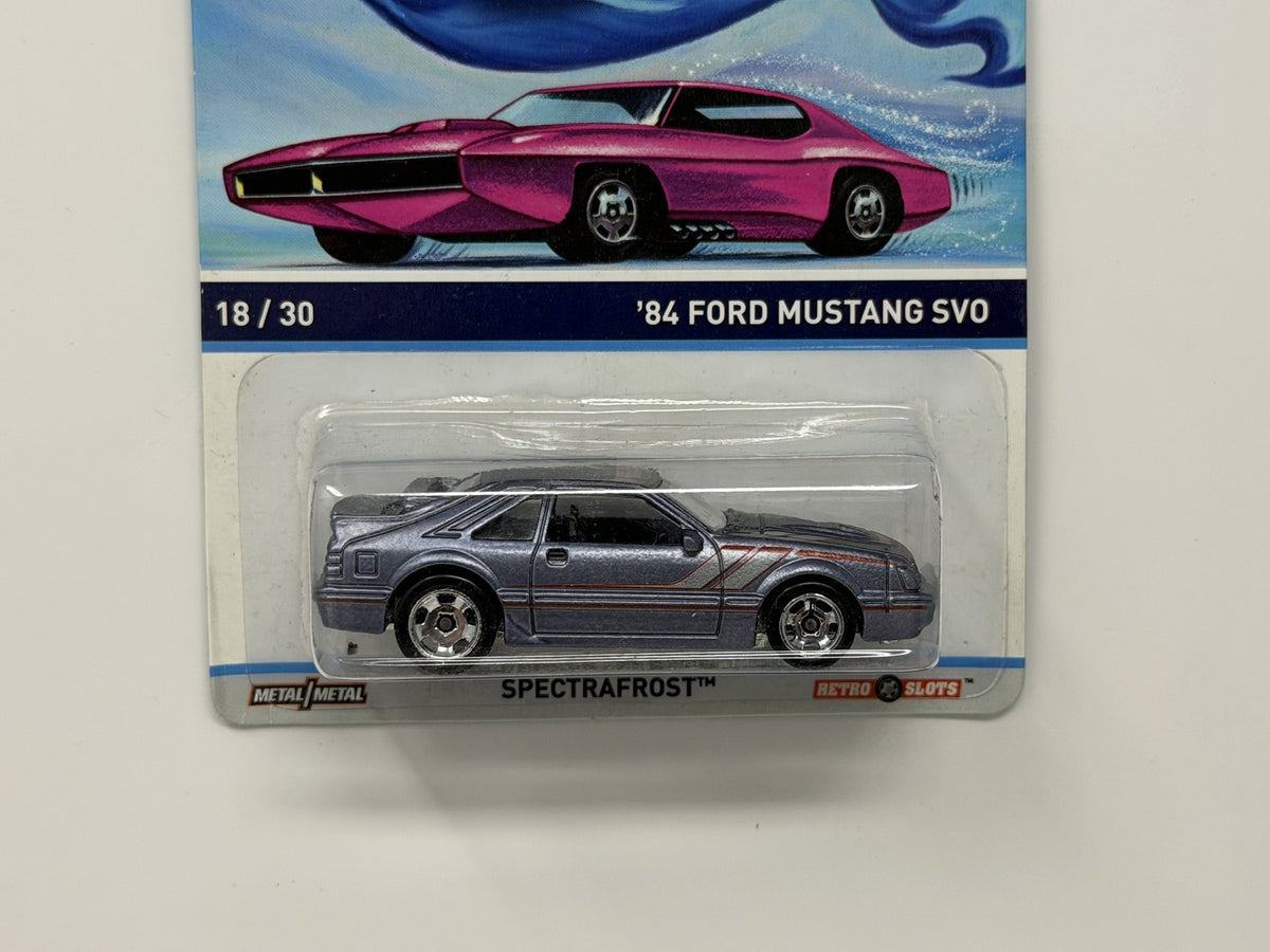 Hot Wheels Cool Classics 1984 Ford Mustang SVO 1:64 Diecast Gray