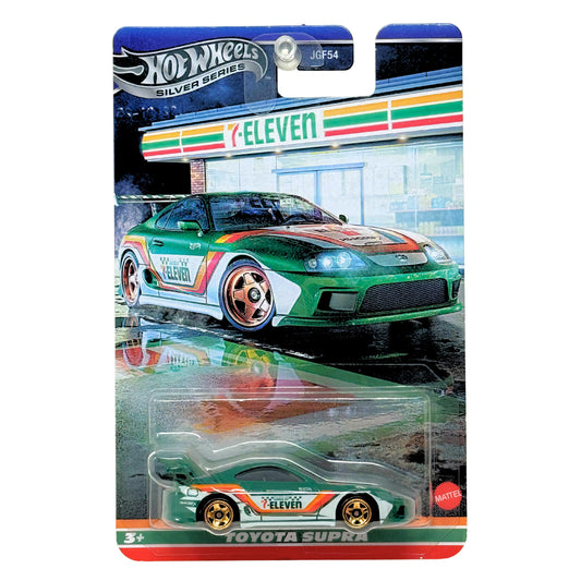 Hot Wheels Silver Series 7-Eleven Toyota Supra 1:64 Diecast