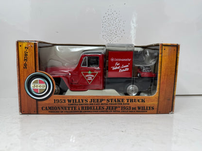Liberty Classics Canadian Tire 1953 Willys Jeep Stake Truck 1:24 Diecast
