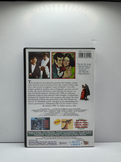 A Christmas Carol (DVD) Alastair Sim Drama