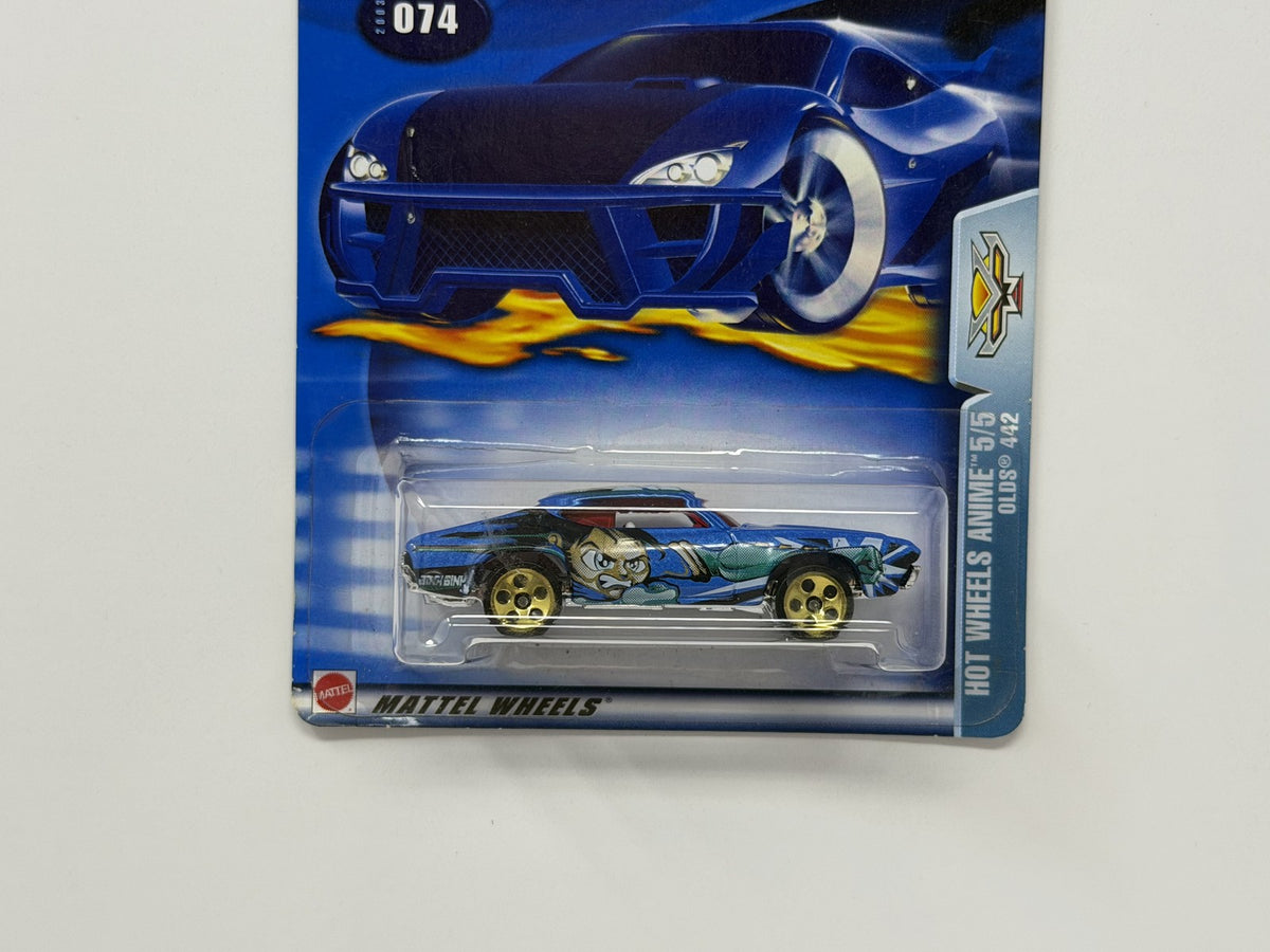 Hot Wheels Anime Oldsmobile 442 1:64 Diecast