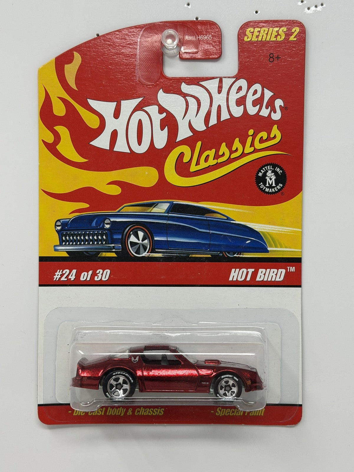 Hot Wheels Classics Series 2 Hot Bird Spectraflame 1:64 Diecast Red