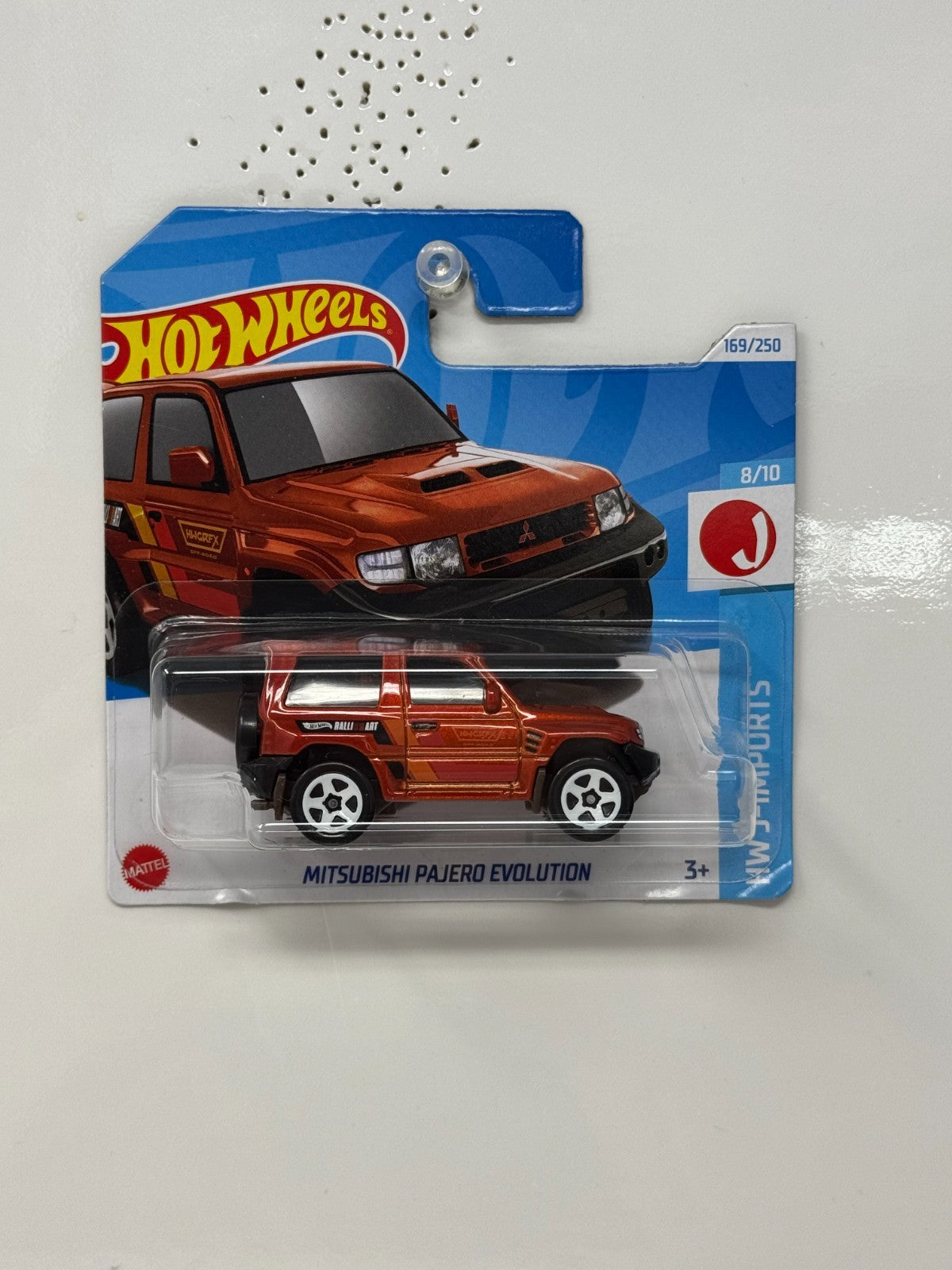 Hot Wheels HW J-Imports Mitsubishi Pajero Evolution 1:64 Diecast Short Card