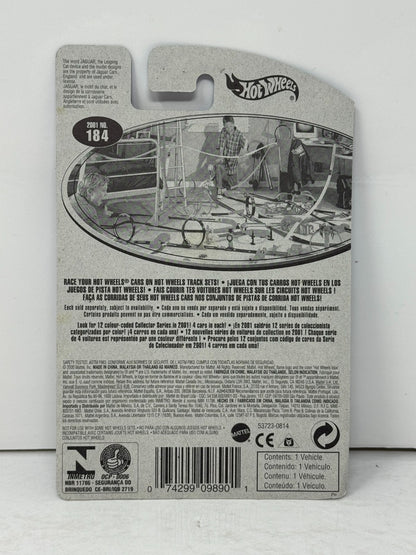 Hot Wheels Jaguar D-Type 1:64 Diecast Silver